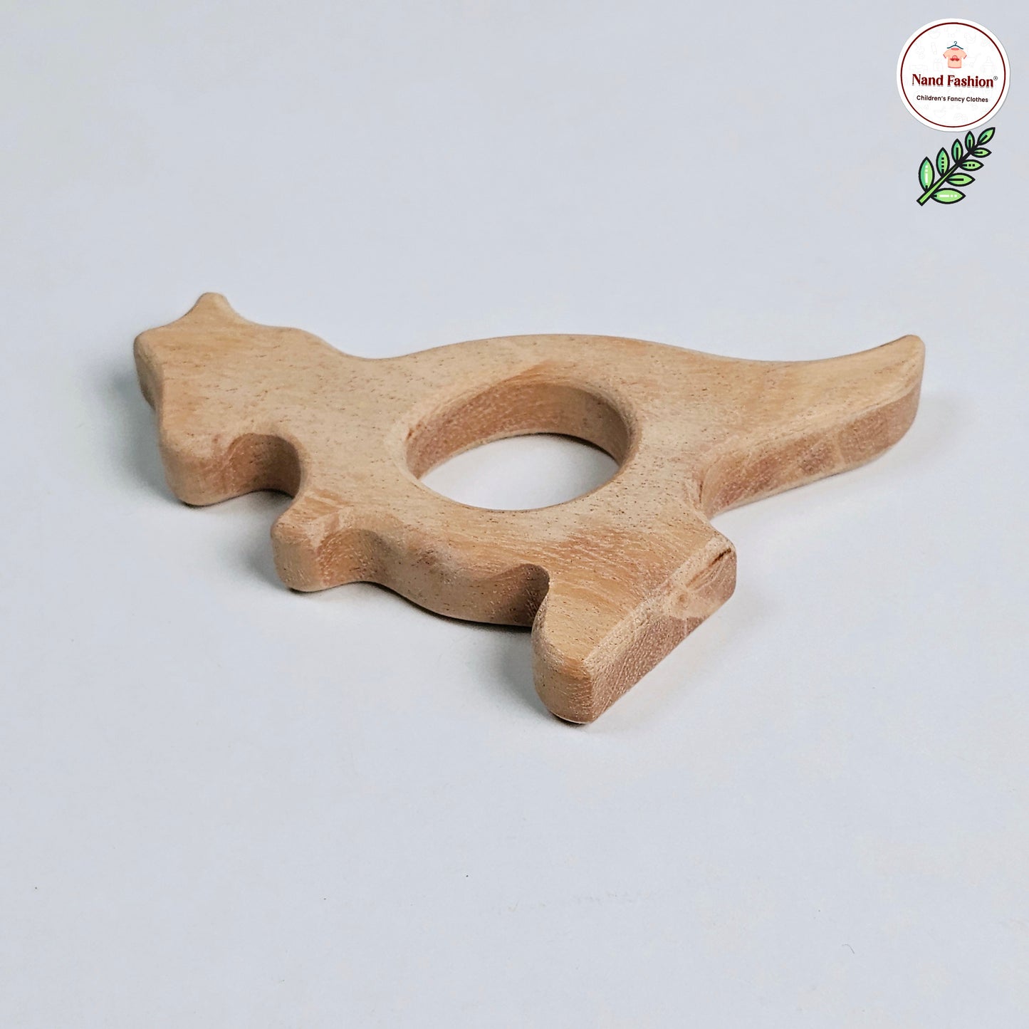 Wooden Baby Teether - Shape 10 - Image 1