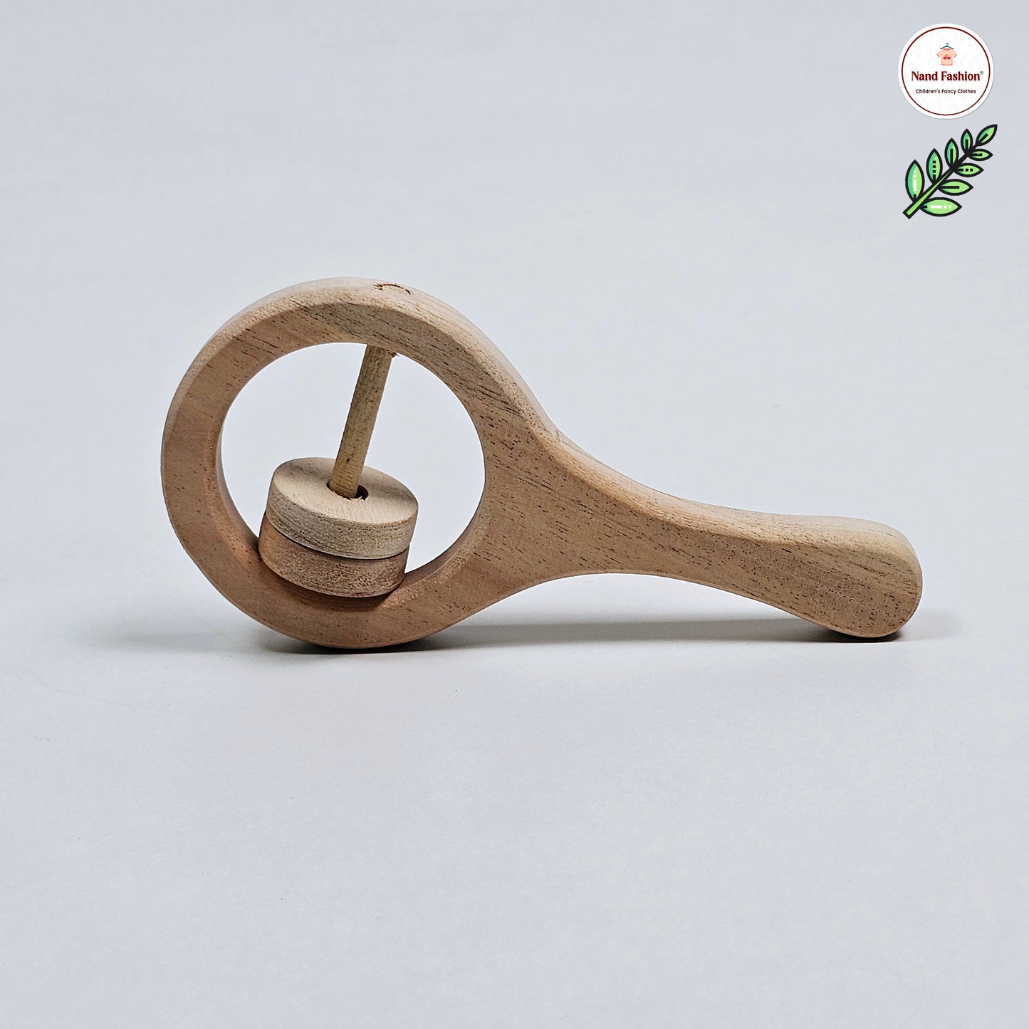 Wooden Baby Teether - Shape 1 - Image 3