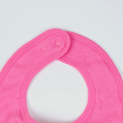 Baby Bib With A Unicorn Print