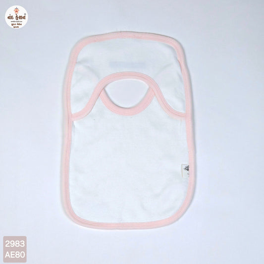 Childhood Cotton White Baby Bib