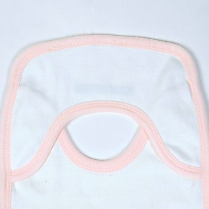 Childhood Cotton White Baby Bib