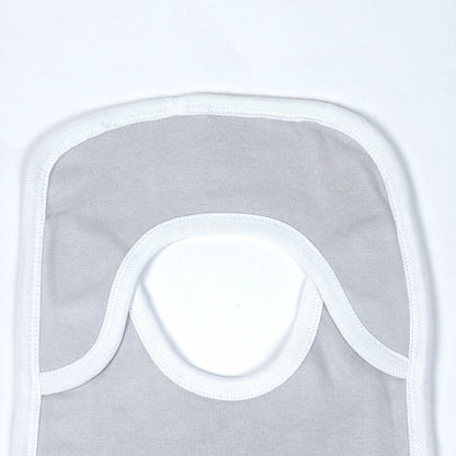 Grey Baby Bibs