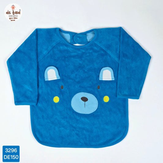 New Blue Cotton Baby Bibs