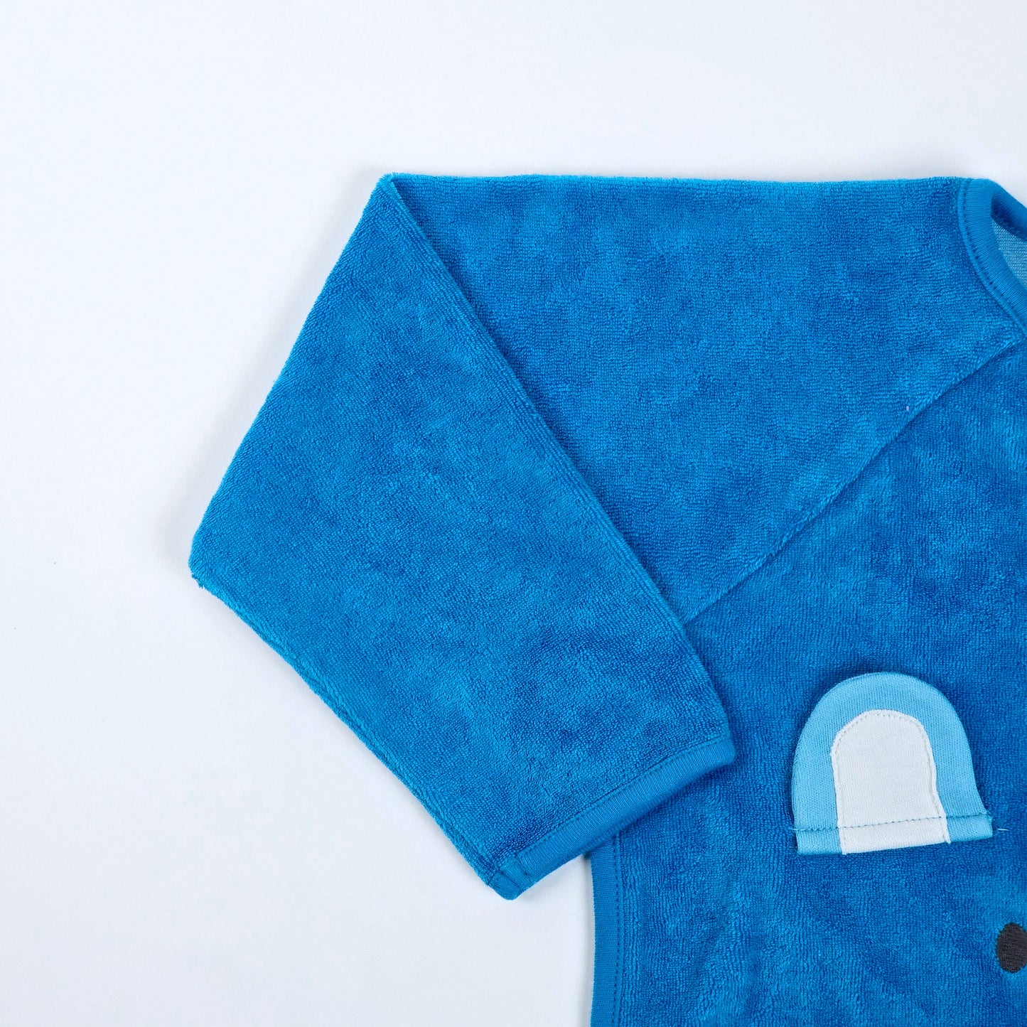 New Blue Cotton Baby Bibs