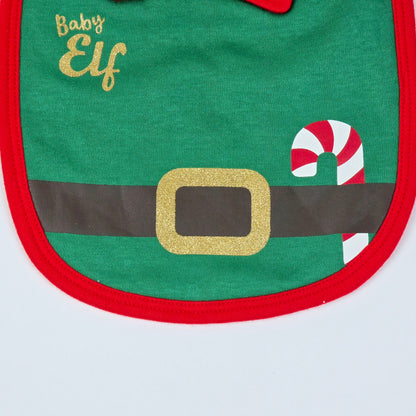 Red and Green Baby Bibs