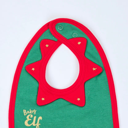 Red and Green Baby Bibs