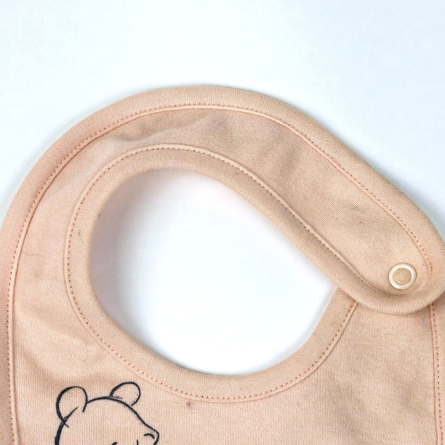 Brown Cartoon Baby Bibs