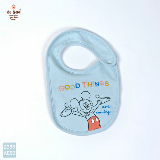 Light Blue Baby Bibs