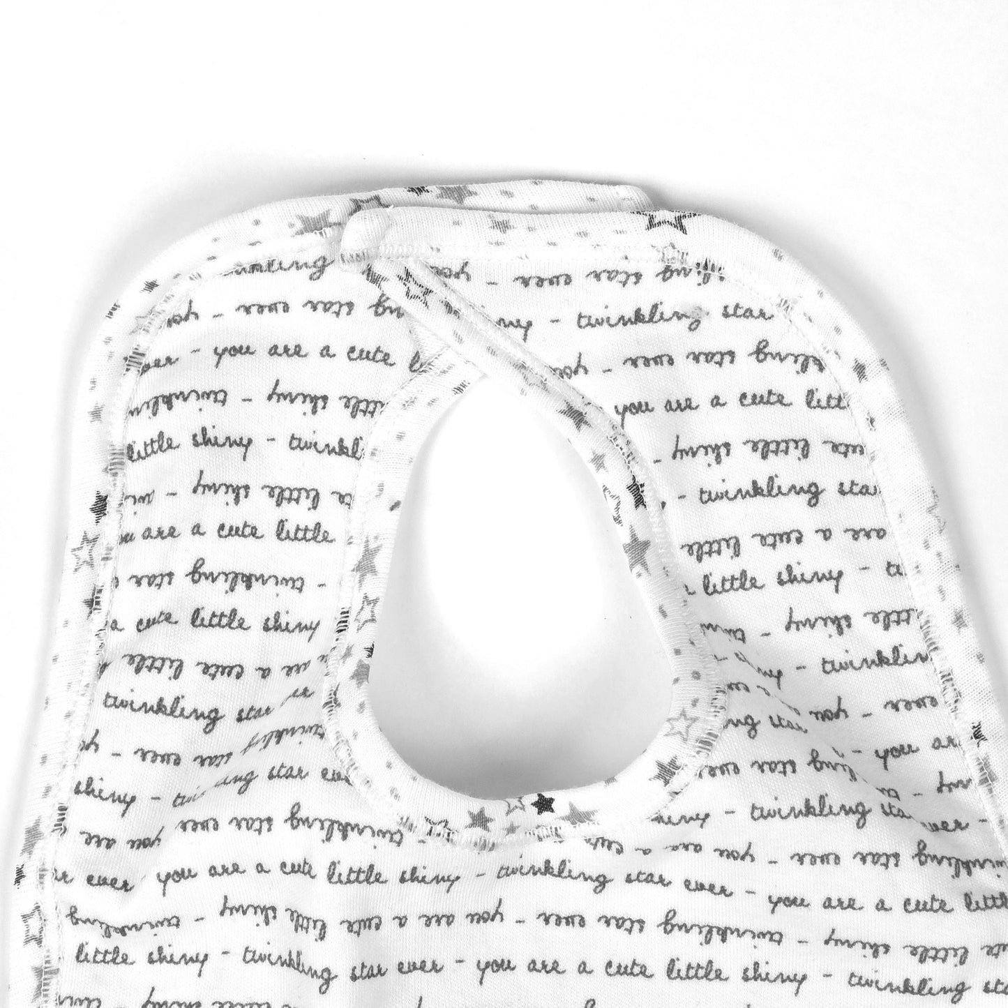 White Baby Bibs