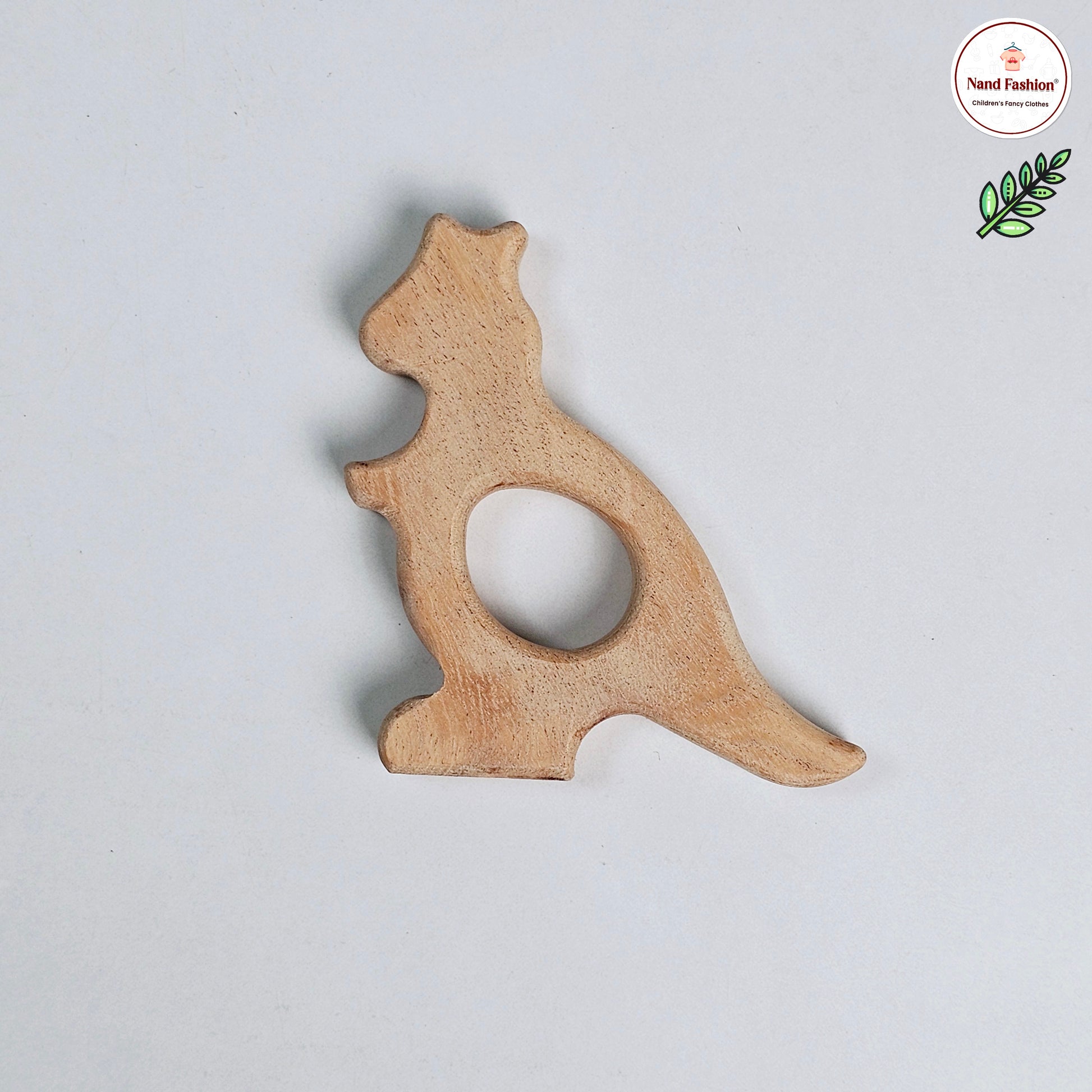 Wooden Baby Teether - Shape 10 - Image 7