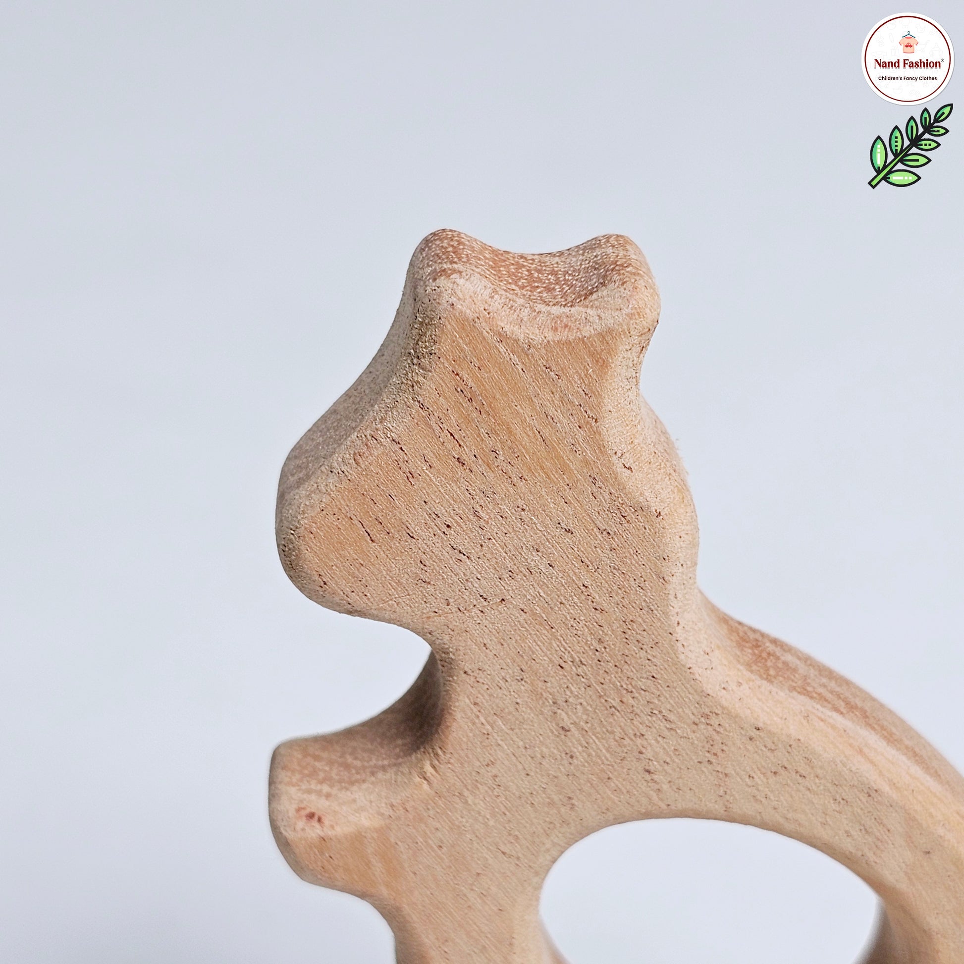 Wooden Baby Teether - Shape 10 - Image 8
