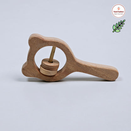 Wooden Baby Teether - Shape 1 - Image 2