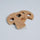 Wooden Baby Teether - Shape 4 by Avadh Kids
