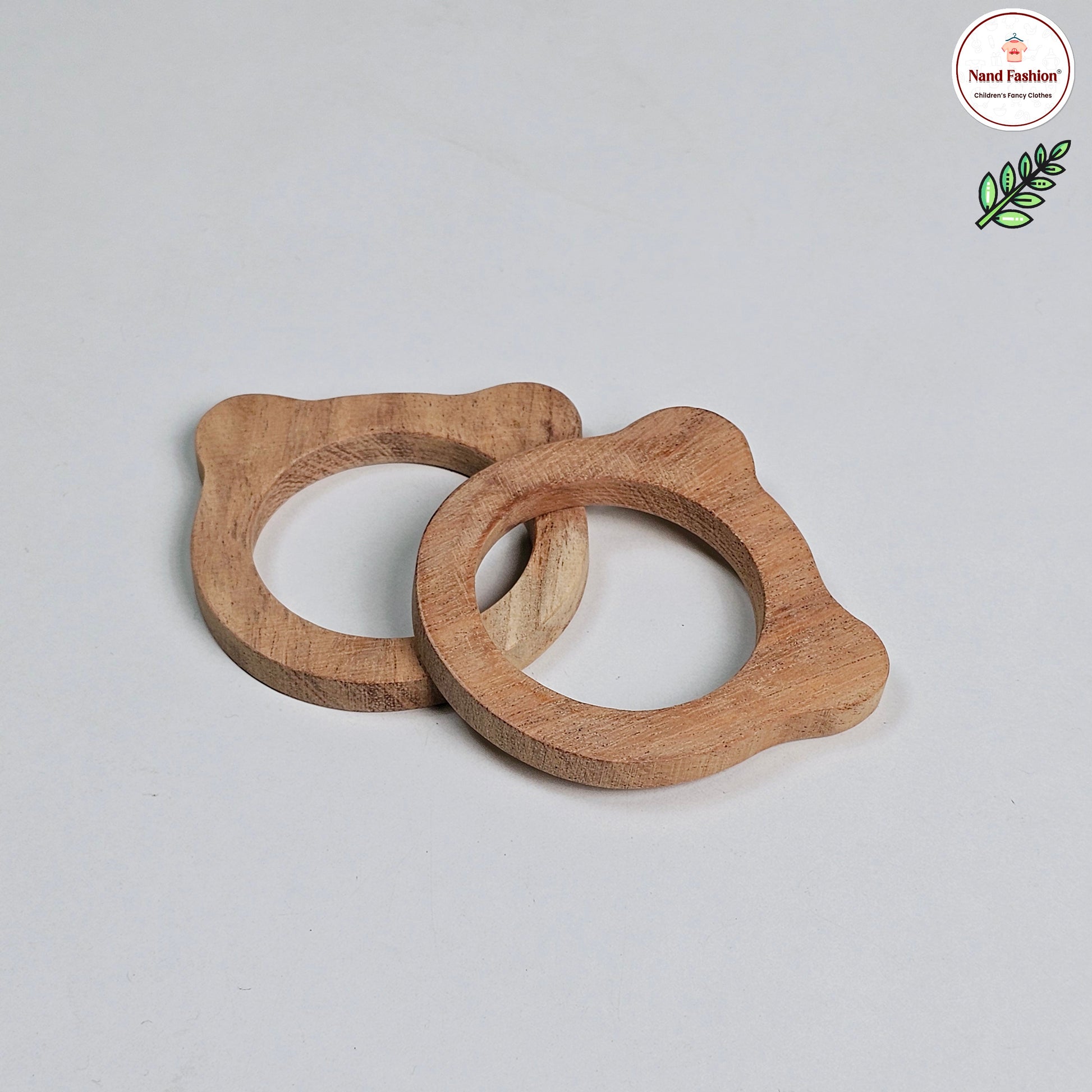 Wooden Baby Teether - Shape 5 - Image 1