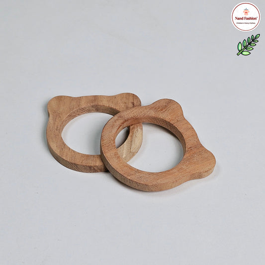 Wooden Baby Teether - Shape 5 - Image 1