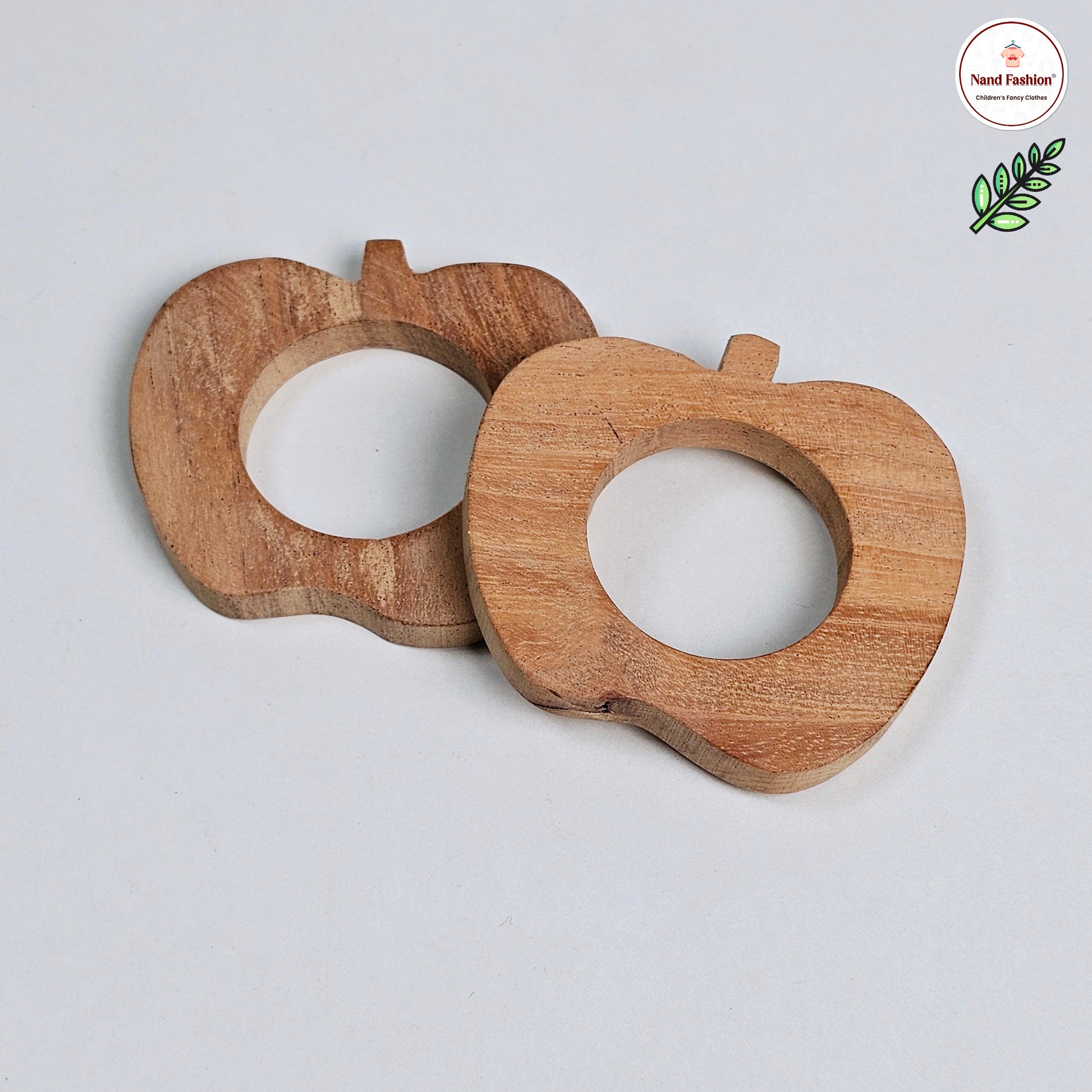 Wooden Baby Teether - Shape 7 - Image 3
