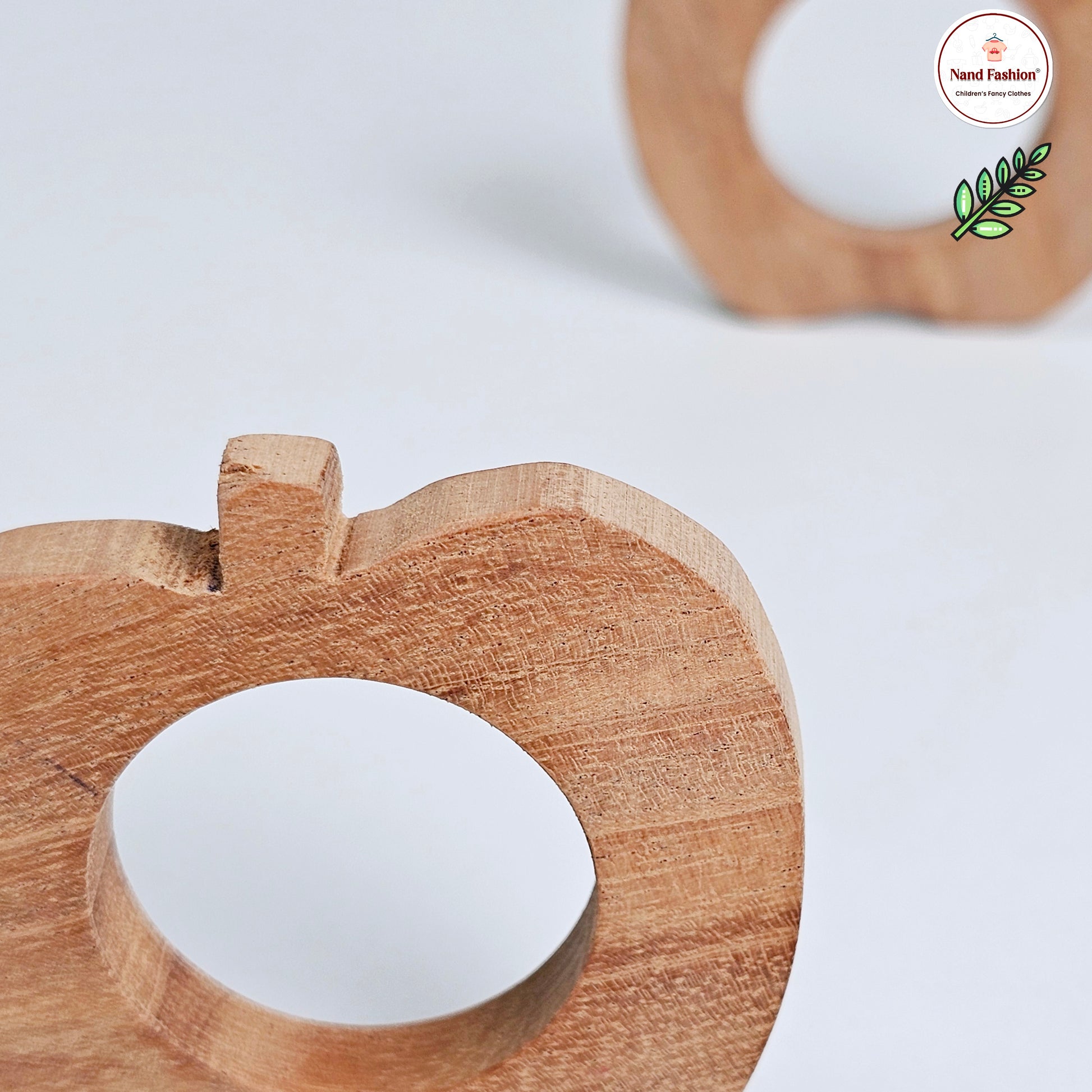Wooden Baby Teether - Shape 7 - Image 5