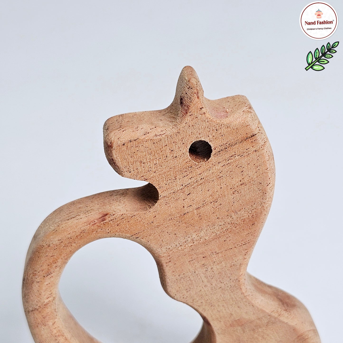 Wooden Baby Teether - Shape 8 - Image 3